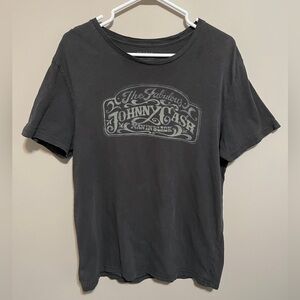Lucky Brand Man in Black Johnny Cash Graphic Tee, size M